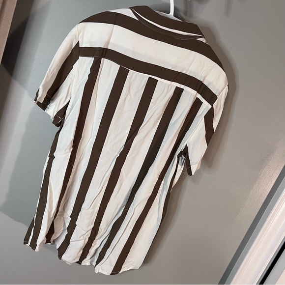 Denim & flower boys dress shirt - Picture 5 of 5